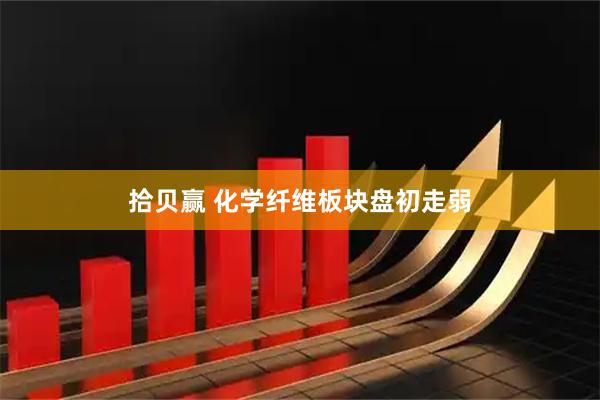 拾贝赢 化学纤维板块盘初走弱